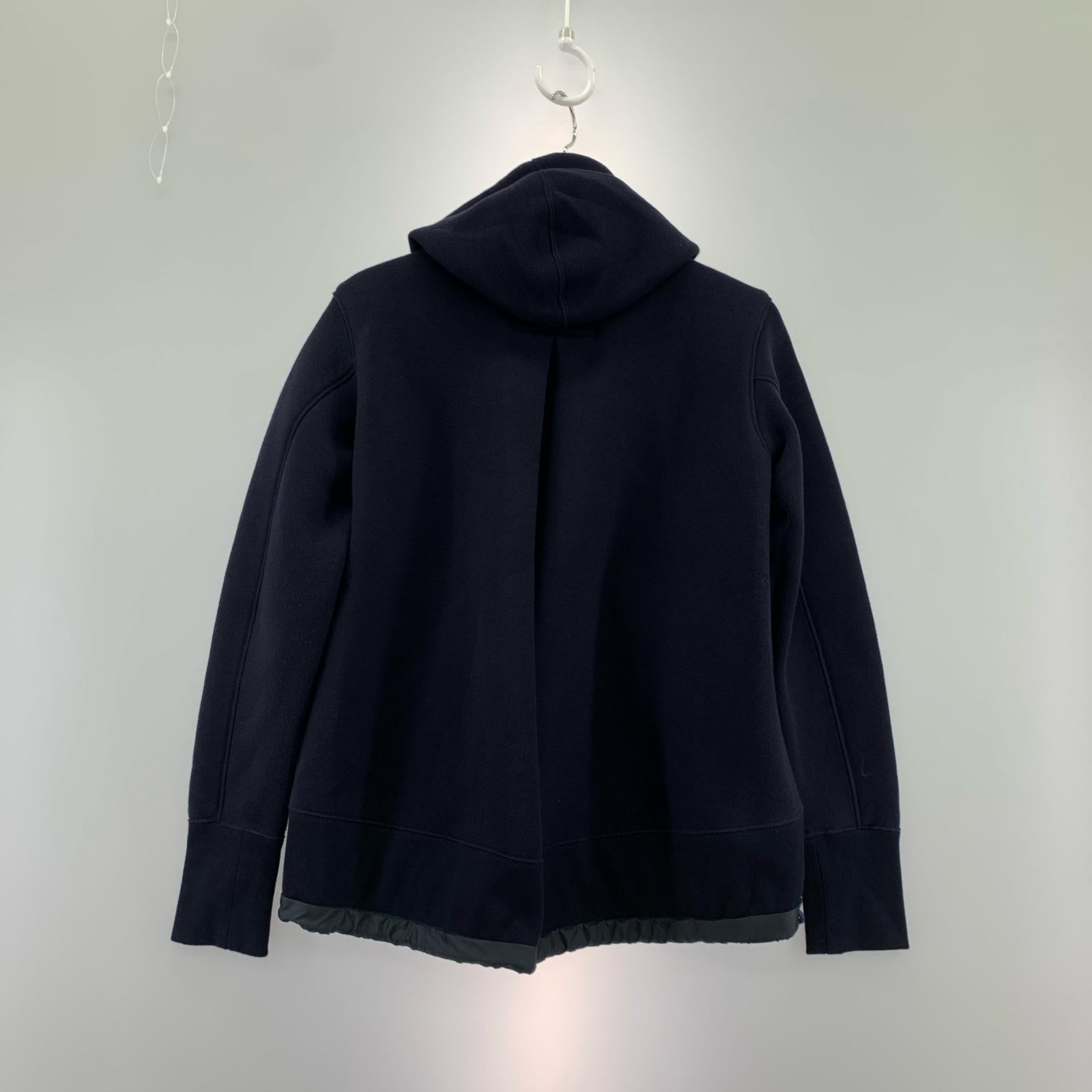 ジャケット ジップアップスポンジパーカー ネイビー 1 1 ネイビー