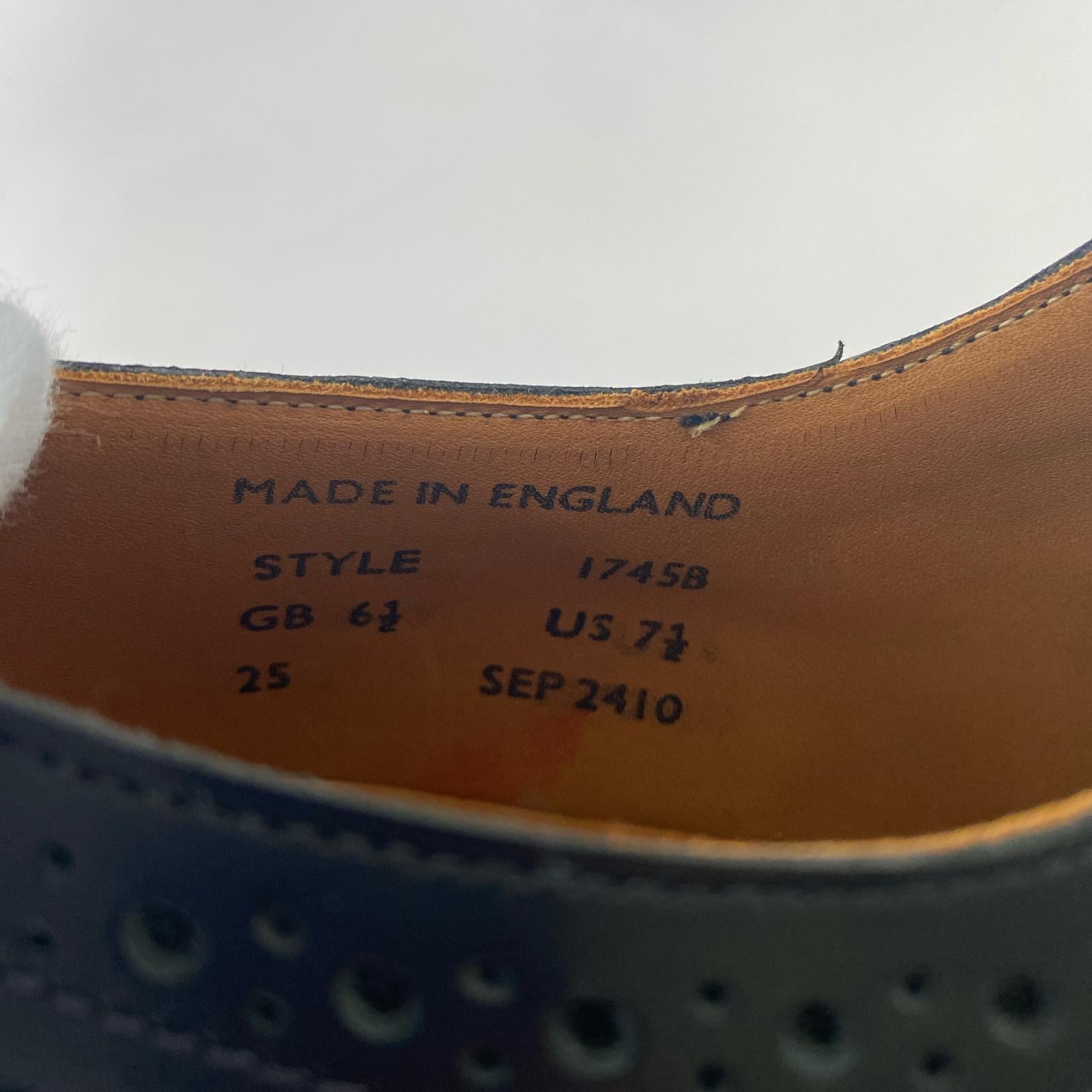 シューズ 1745B GHILLIE SHOE (GB 6 1/2) ブラック