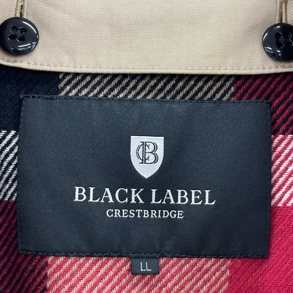 その他アウター ﾁｬｯｸﾗｲﾅｰ付ｽﾃﾝｶﾗｰｺｰﾄ BEG LL LL ベージュ
