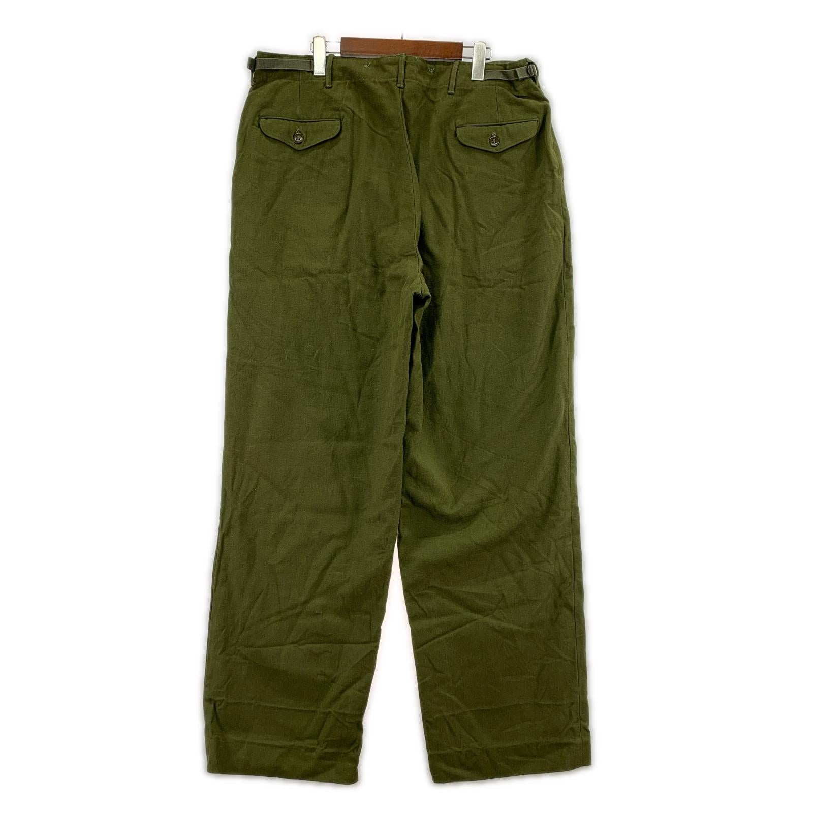 パンツ M-1951 FIELD WOOL TROUSERS L グリーン