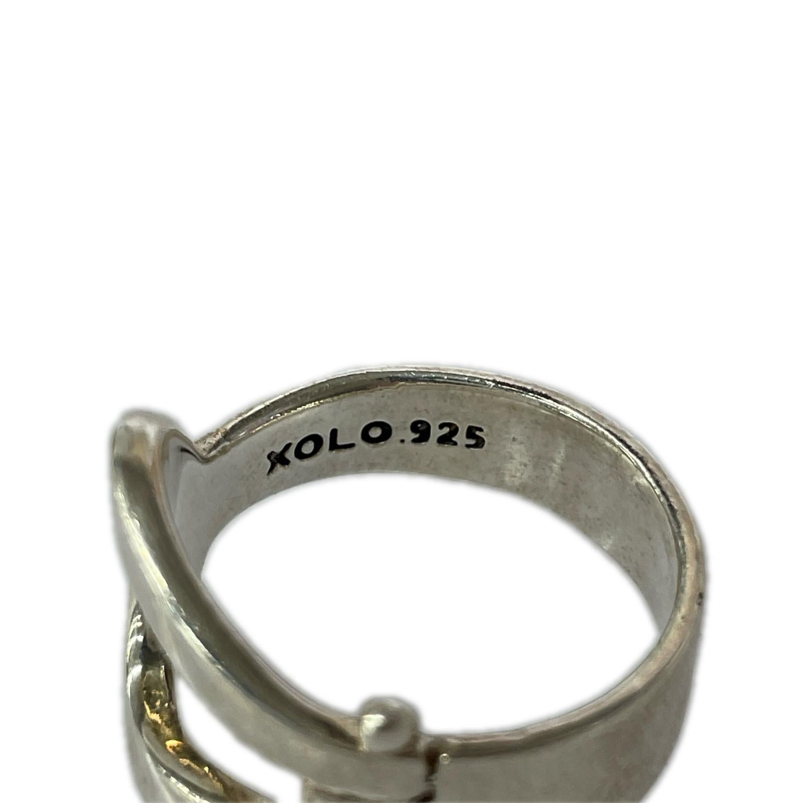リング・指輪 XOLO バックルリング 925 シルバー