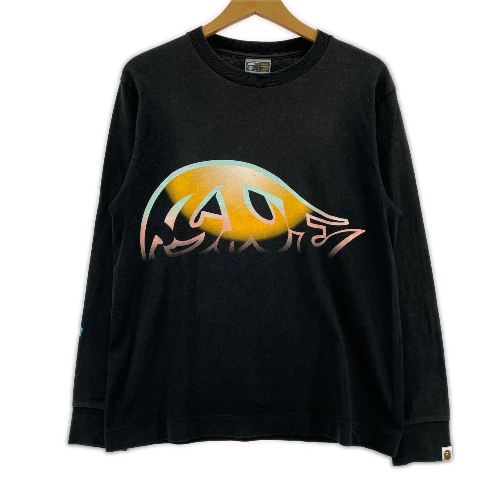 長袖Ｔシャツ 00s DISC GRAPHER M BLK M ブラック