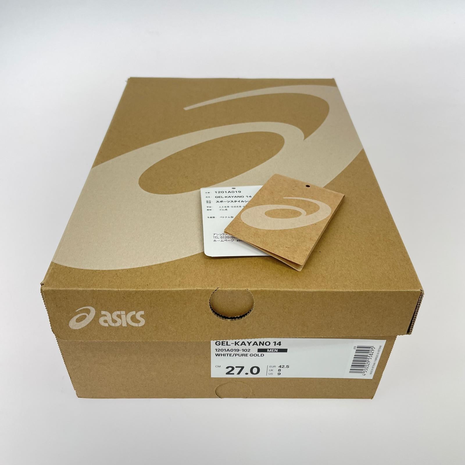 スニーカー GEL-KAYANO 14 27cm (US9 UK8 1/2 EU44) ホワイト