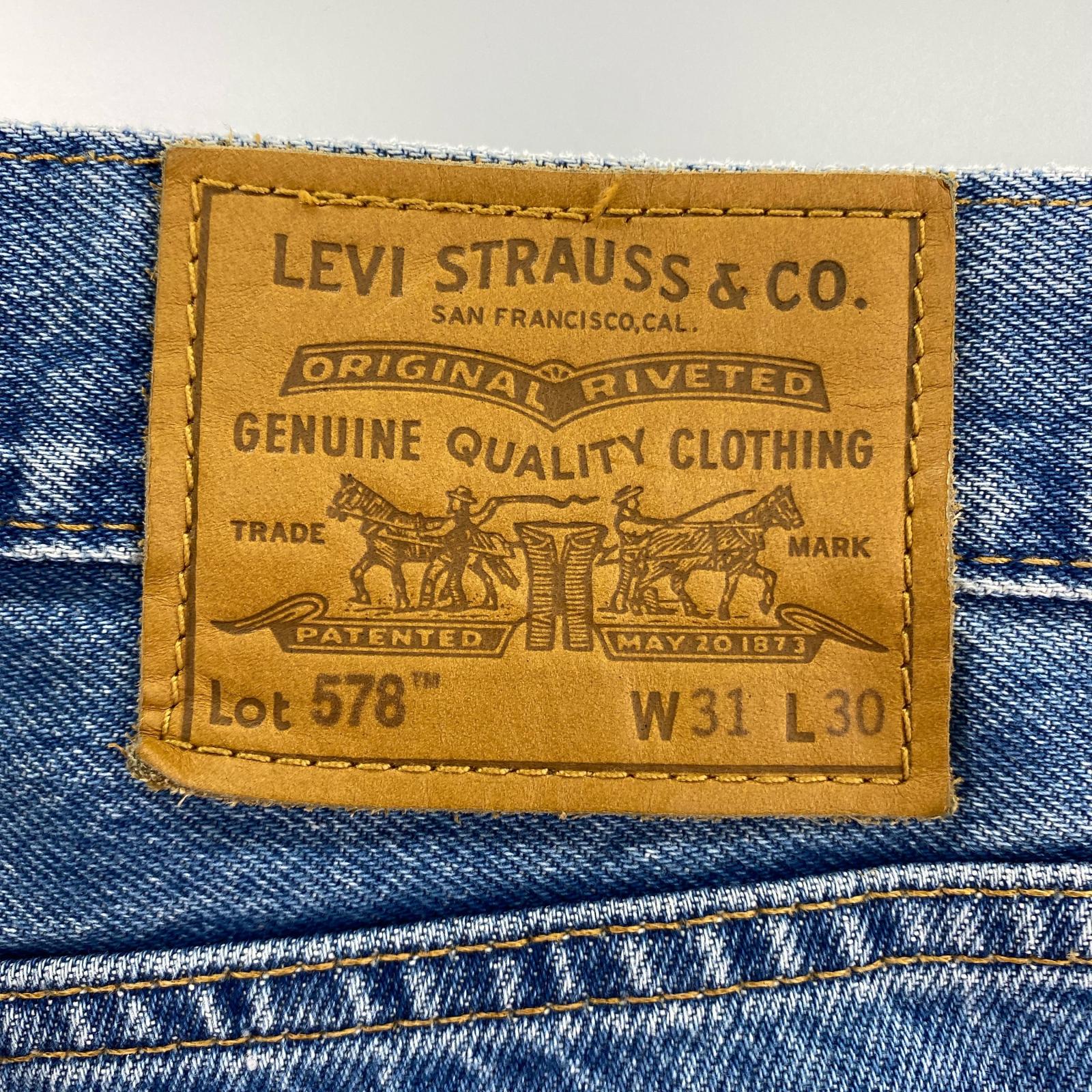 デニムパンツ Lot578 Baggy 31 ブルー