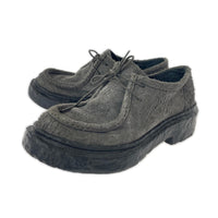 スニーカー CAMPER Lab Vamonos Gray Leather Lace-Up ｓｈｏｅｓ 42 グレー ブラック