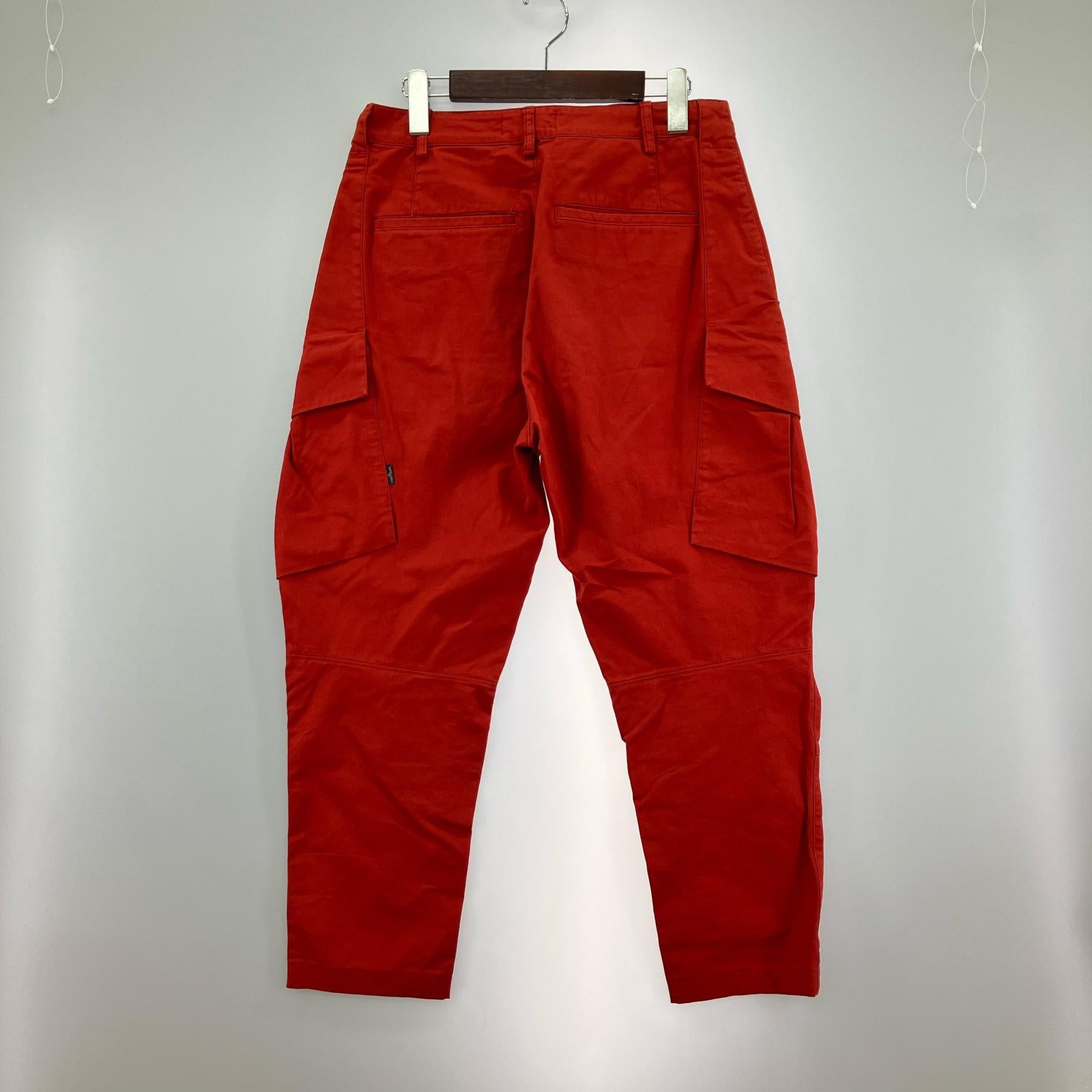 パンツ STONE ISLAND SHADOW PROJECT カーゴパンツ 44 レッド 44 レッド