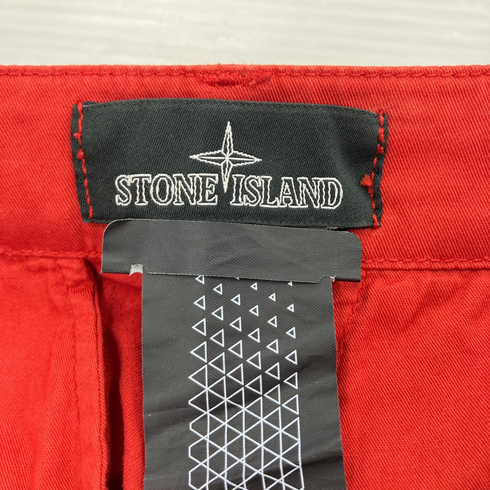 パンツ STONE ISLAND SHADOW PROJECT カーゴパンツ 44 レッド 44 レッド