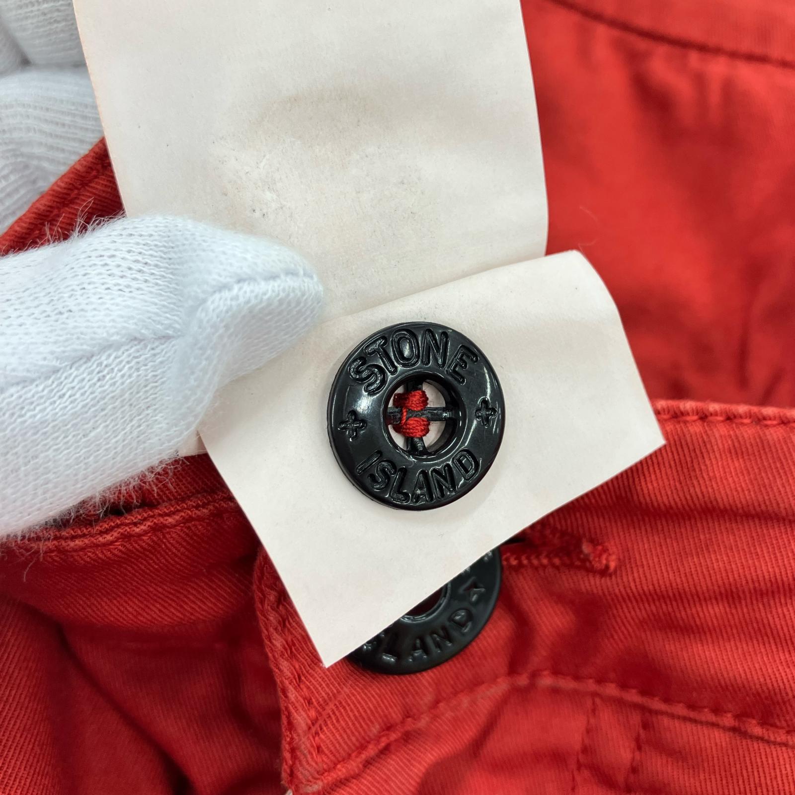 パンツ STONE ISLAND SHADOW PROJECT カーゴパンツ 44 レッド 44 レッド
