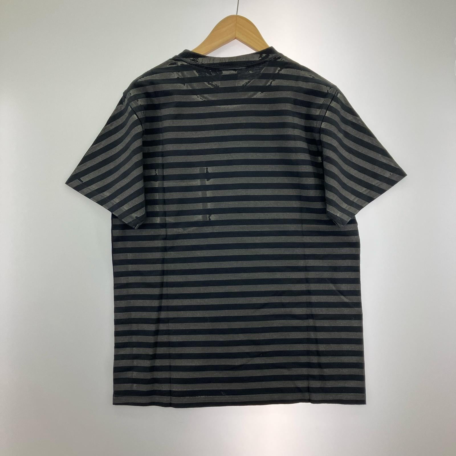 半袖Ｔシャツ NUMBER (N)INE 09AW A CLOSED FEELING期 ボーダーポケットTee 3 ブラック 3