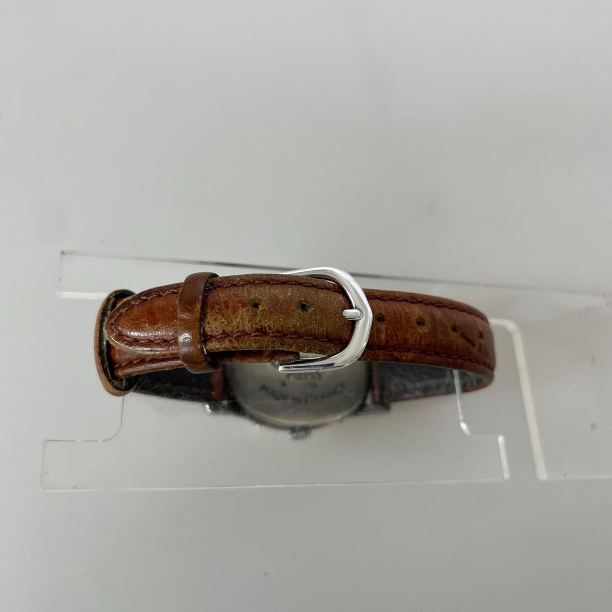 腕時計 Obrey Paris SOLID SILVER ｵｰﾊﾞﾙ 銀無垢 ホワイト