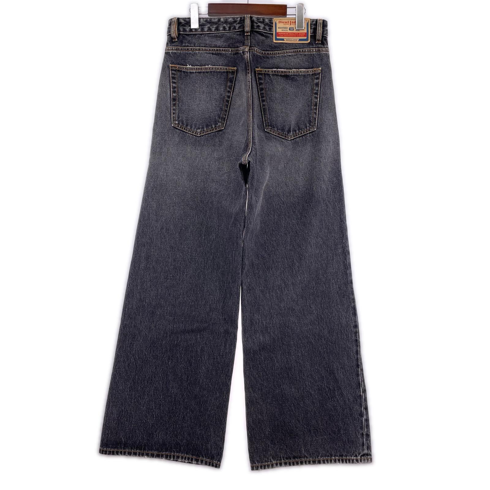 デニムパンツ DIESEL D-RISE A06371 28 ブラック