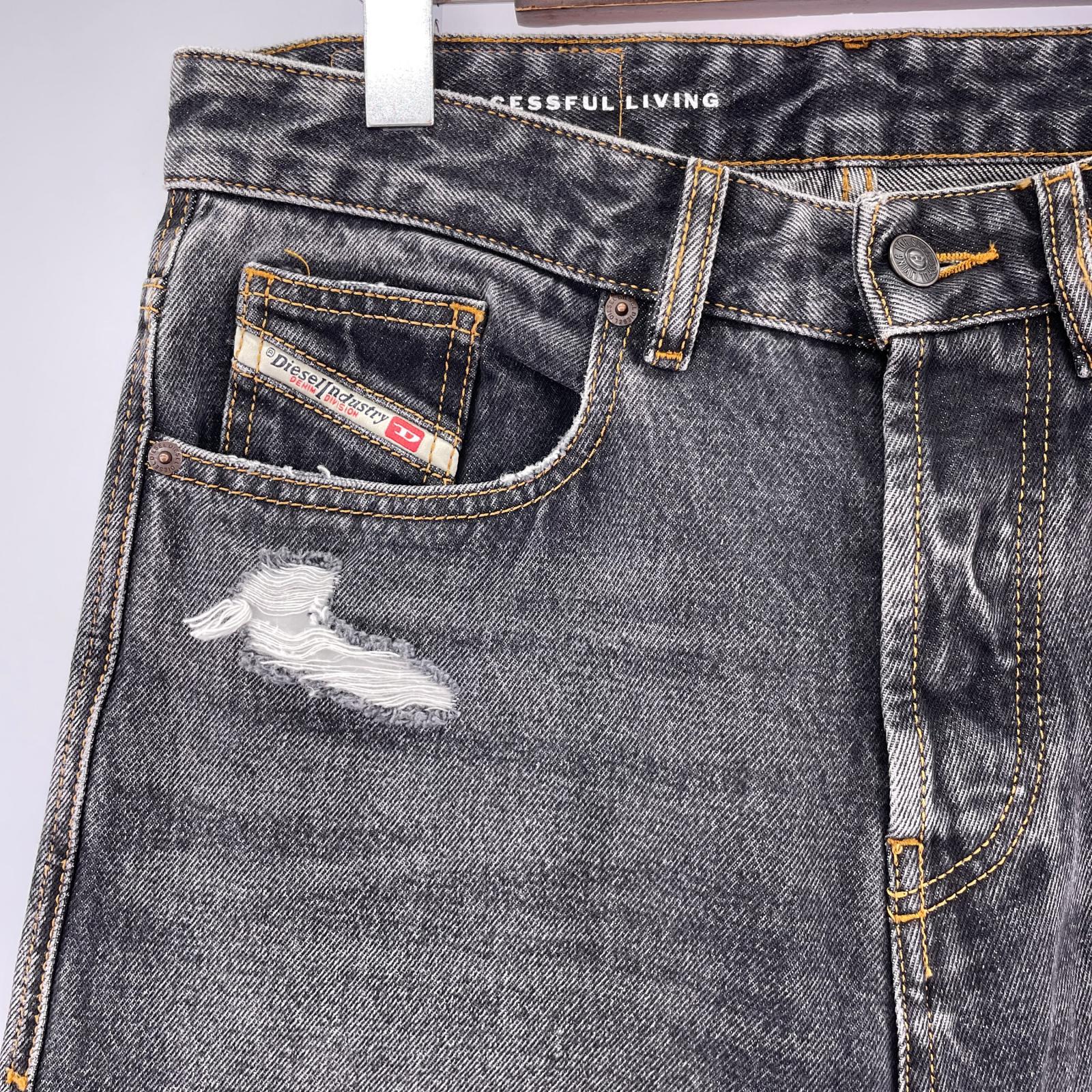 デニムパンツ DIESEL D-RISE A06371 28 ブラック