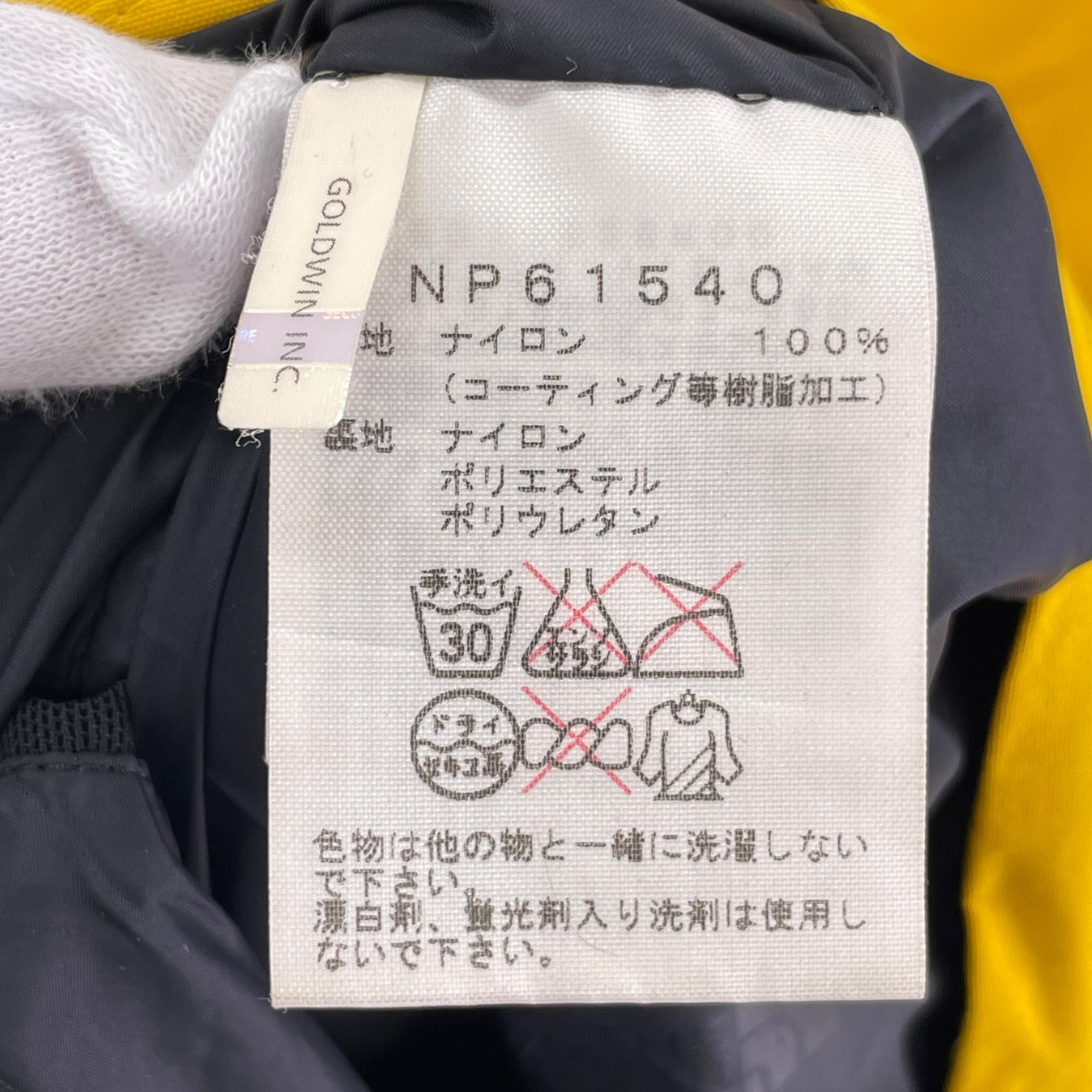 マウンテンパーカー THE NORTH FACE Mountain Jacket GORE-TEX 黄×黒（L） L