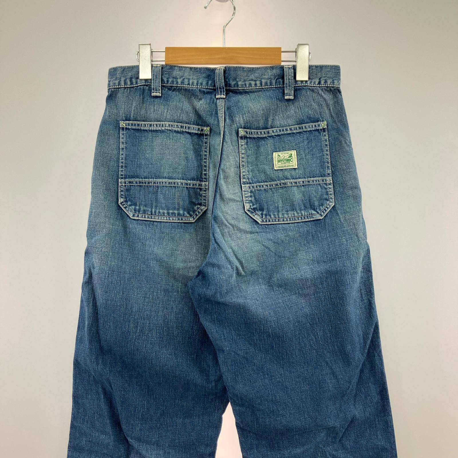 デニムパンツ 1タック ペインターパンツ w31 S ブルー