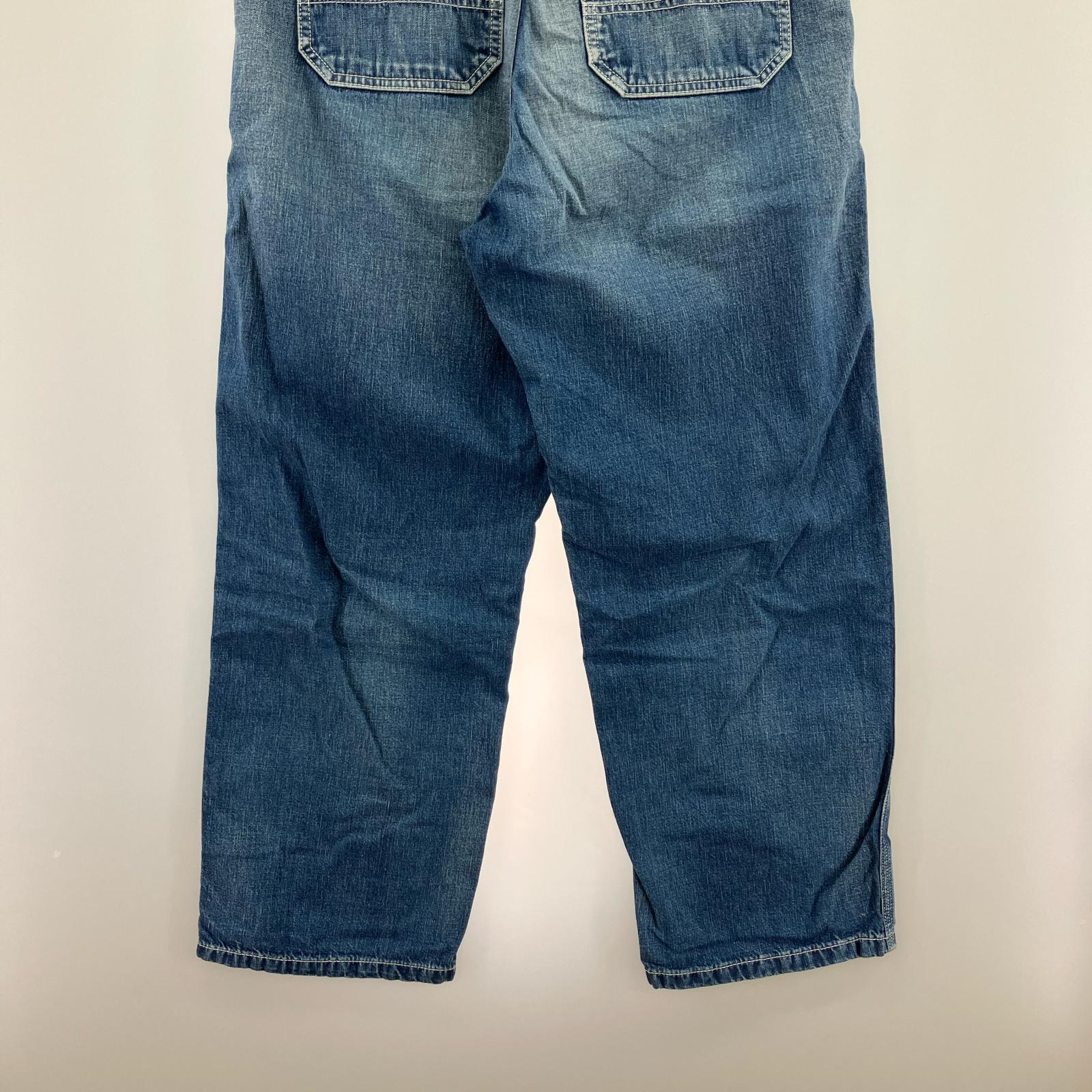 デニムパンツ 1タック ペインターパンツ w31 S ブルー