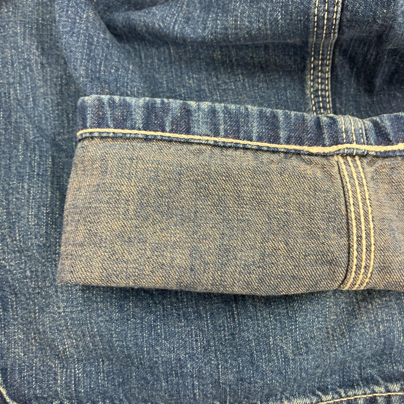 デニムパンツ 1タック ペインターパンツ w31 S ブルー