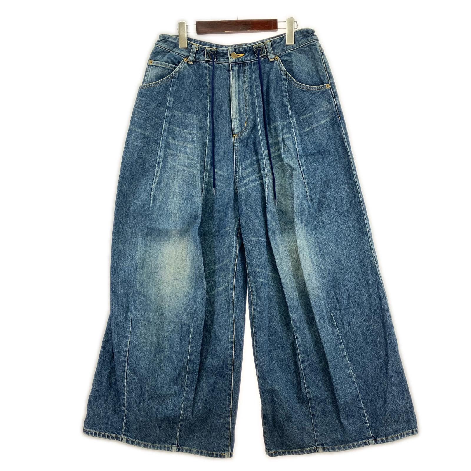デニムパンツ QV159 S ブルー