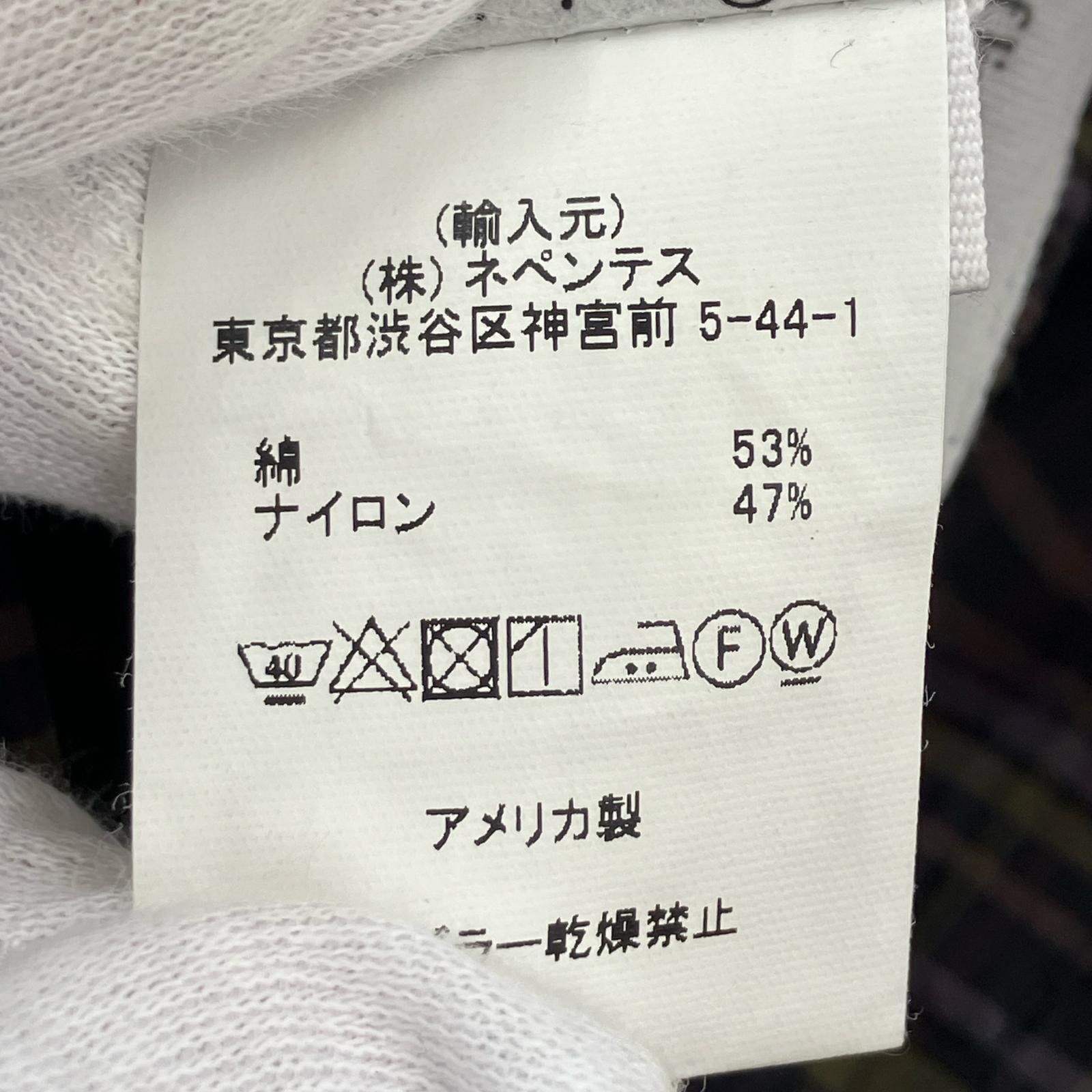 長袖シャツ Engineered Garments チェック エクスプローラーシャツジャケット S 紺 S
