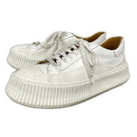 スニーカー JIL SANDER プラットフォームスニーカー 41 白 41 ホワイト