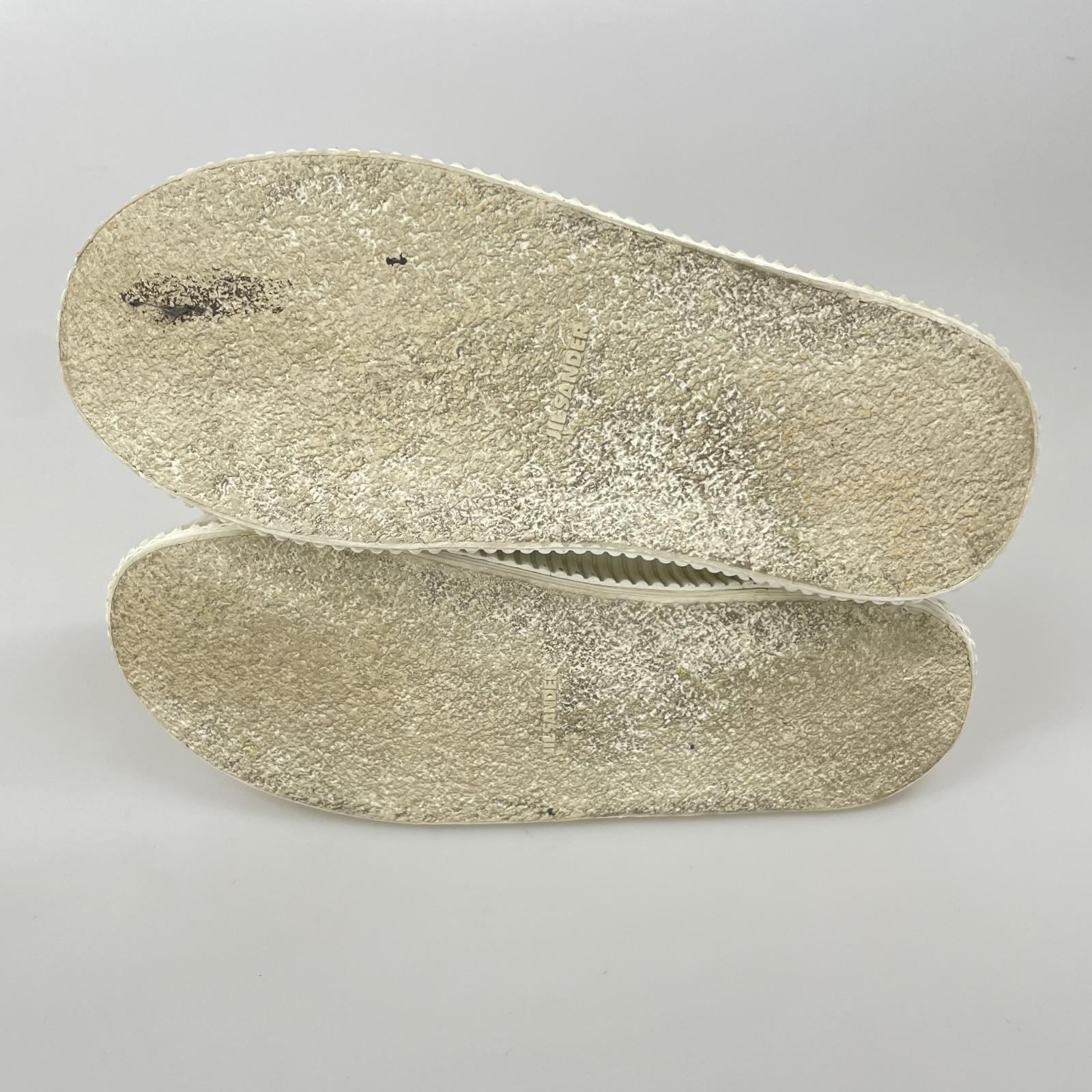 スニーカー JIL SANDER プラットフォームスニーカー 41 白 41 ホワイト