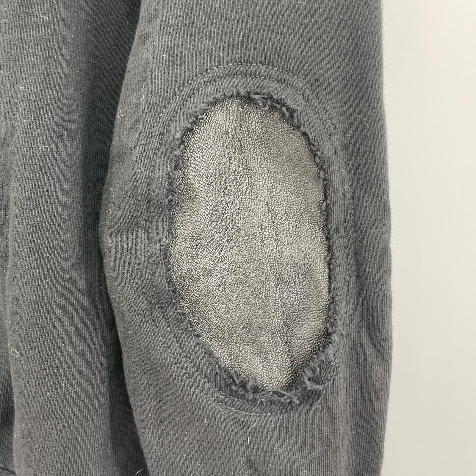 パーカー 5231003 エルボーパッチ パーカー ブラック M M ブラック