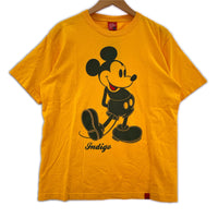 半袖Ｔシャツ STUDIO D’ARTISAN S/S TEE INDIGO MICKEY 黄色 (L) L