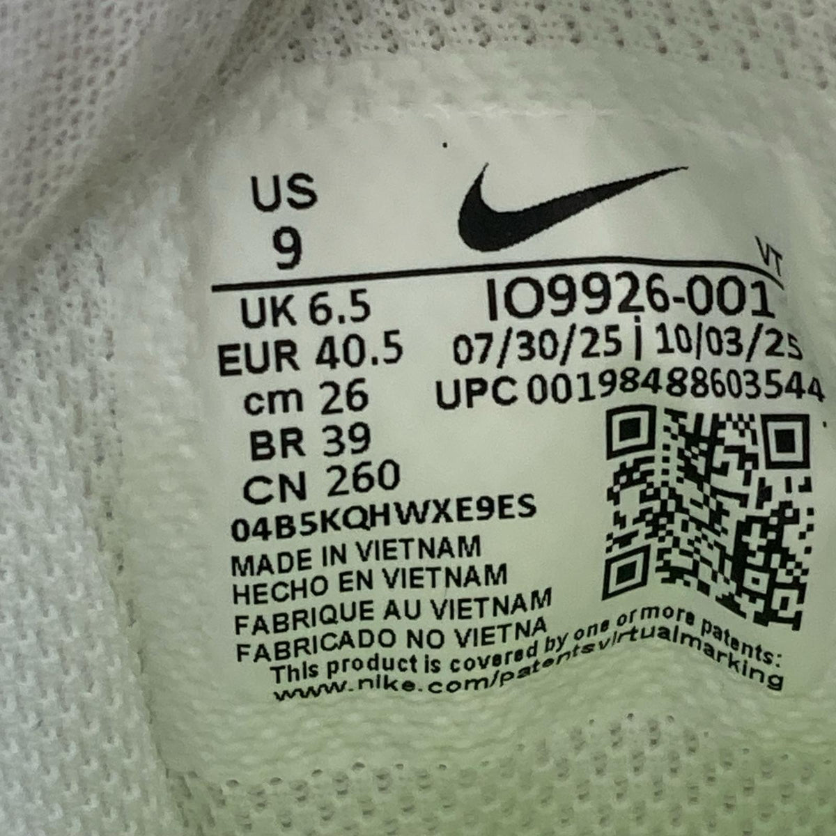 スニーカー NIKE AIR MAX 95 BIG BUBBLE IO9926-001 (26) 26cm (US8 UK7 1/2 EU42)