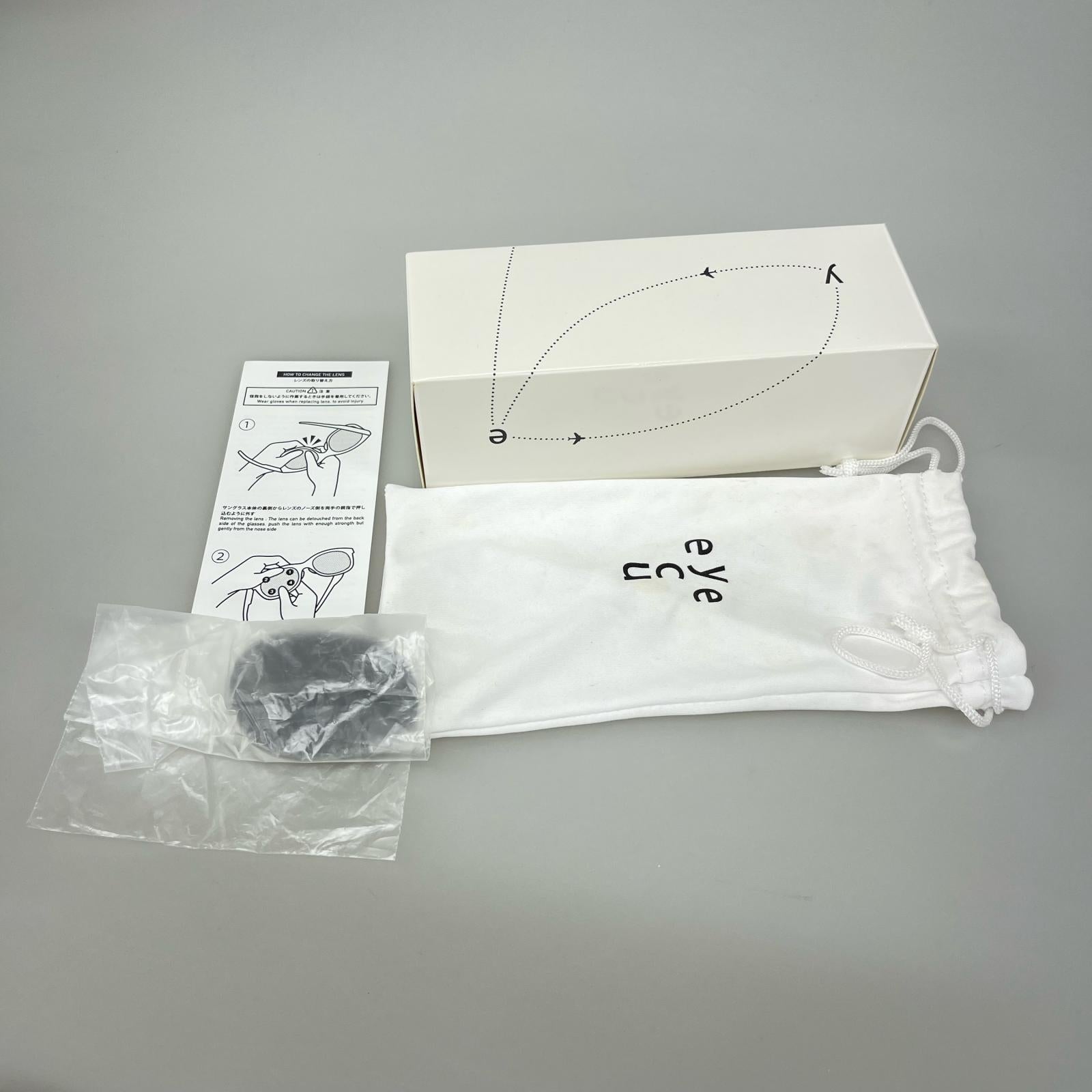 その他アクセサリー eye cu TXL BK50 LIGHT GRAY グレー