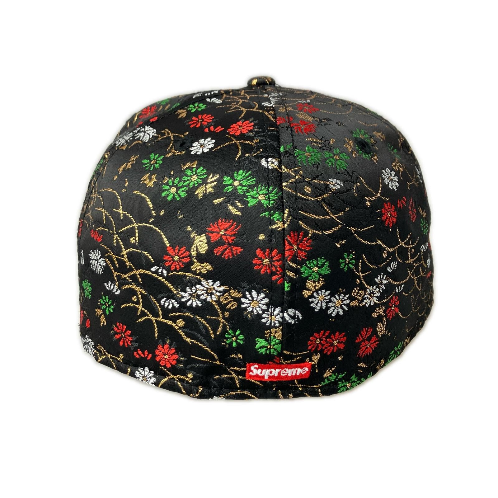 キャップ 26ss Floral Jacquard New era キャップ 黒 マルチカラー