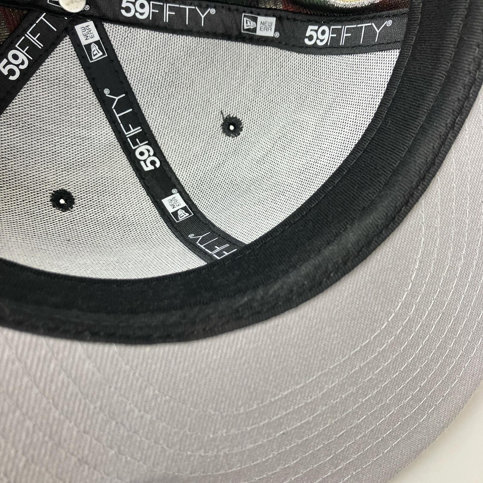 キャップ 26ss Floral Jacquard New era キャップ 黒 マルチカラー