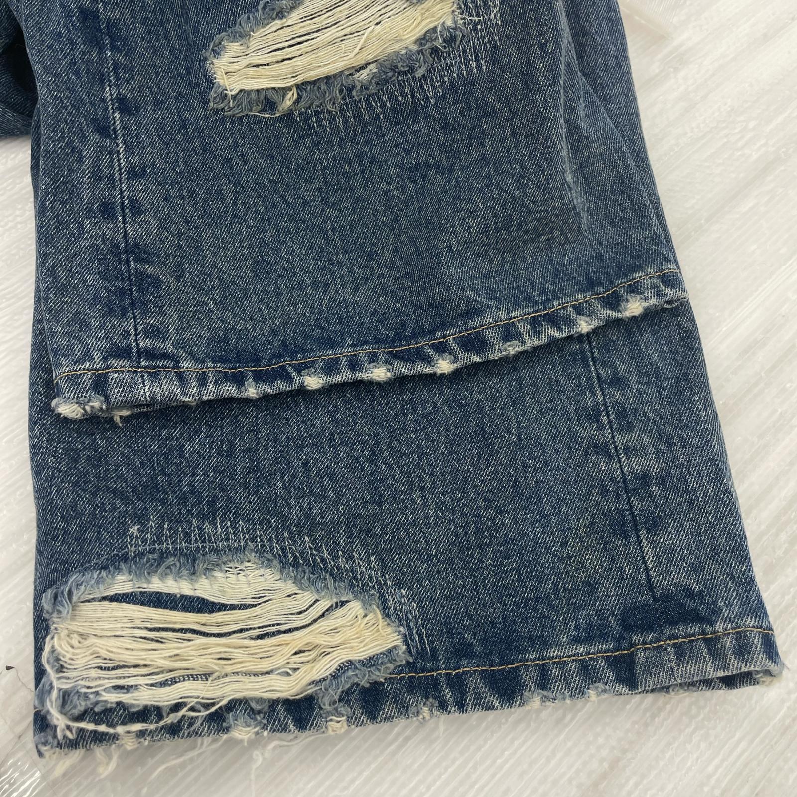 デニムパンツ パサデナアンプラグドデニム (L) L ブルー