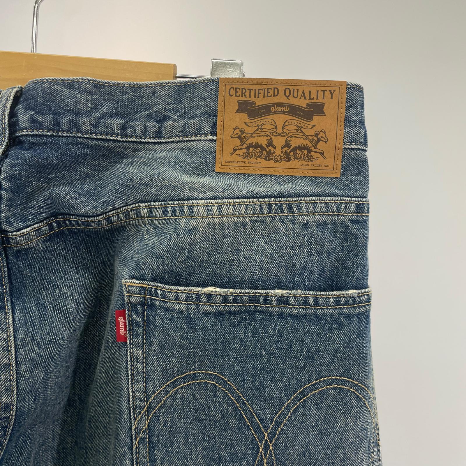 デニムパンツ パサデナアンプラグドデニム (L) L ブルー