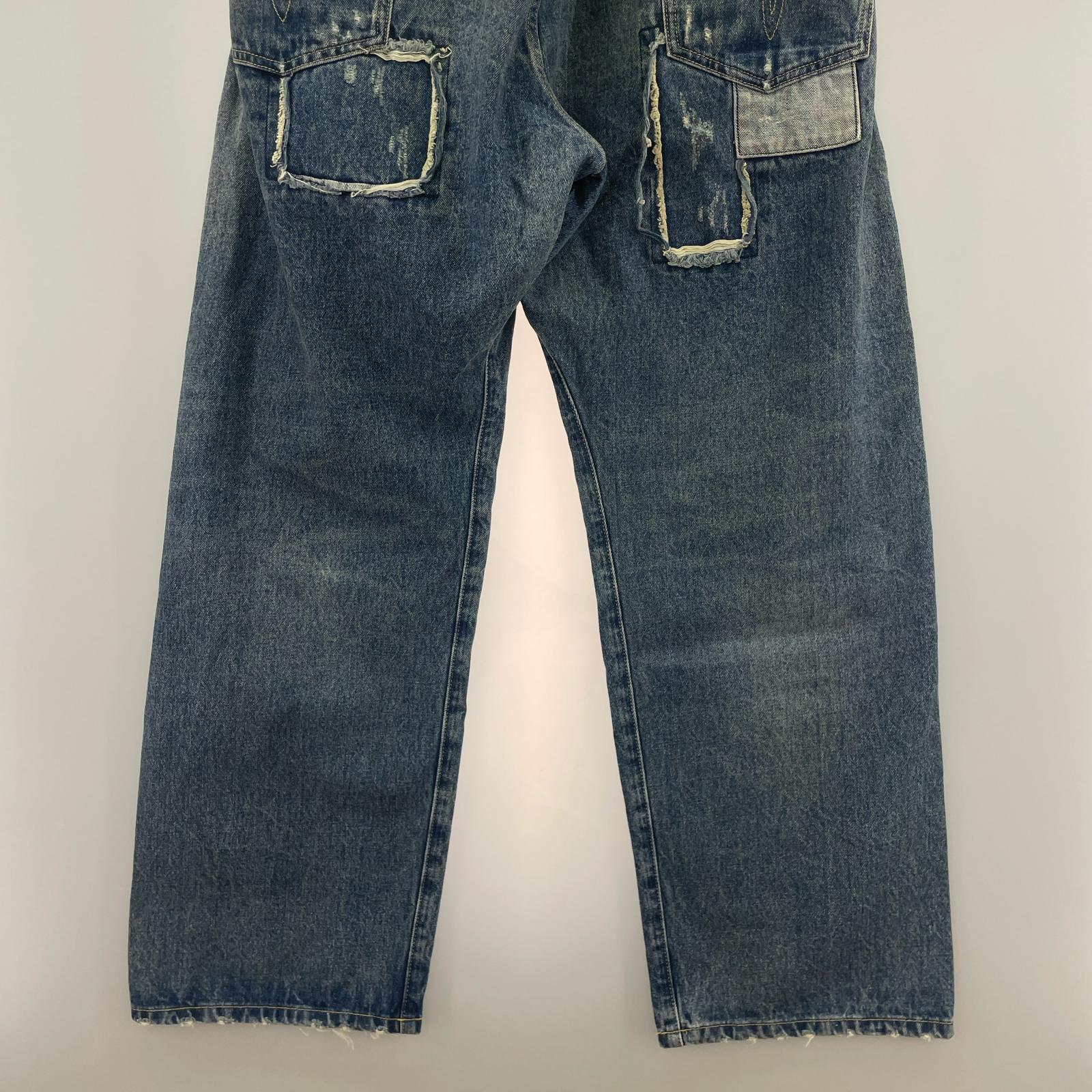 デニムパンツ パサデナアンプラグドデニム (L) L ブルー