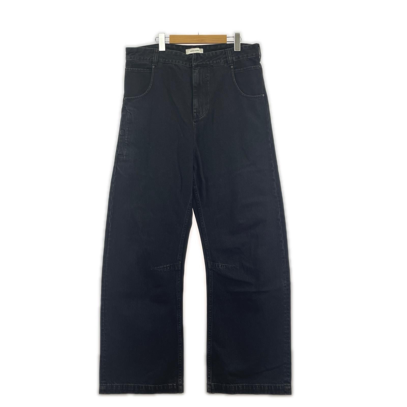 デニムパンツ entire studios GEM JEANS MAGNETITE L ブラック