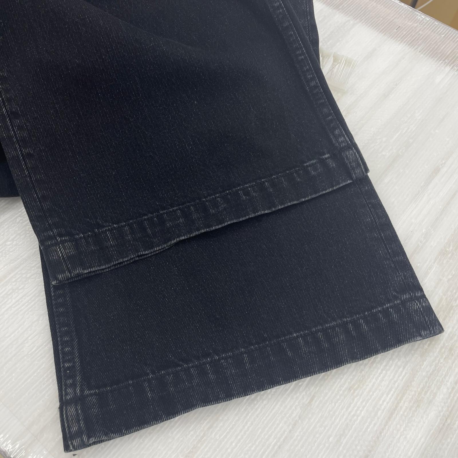 デニムパンツ entire studios GEM JEANS MAGNETITE L ブラック