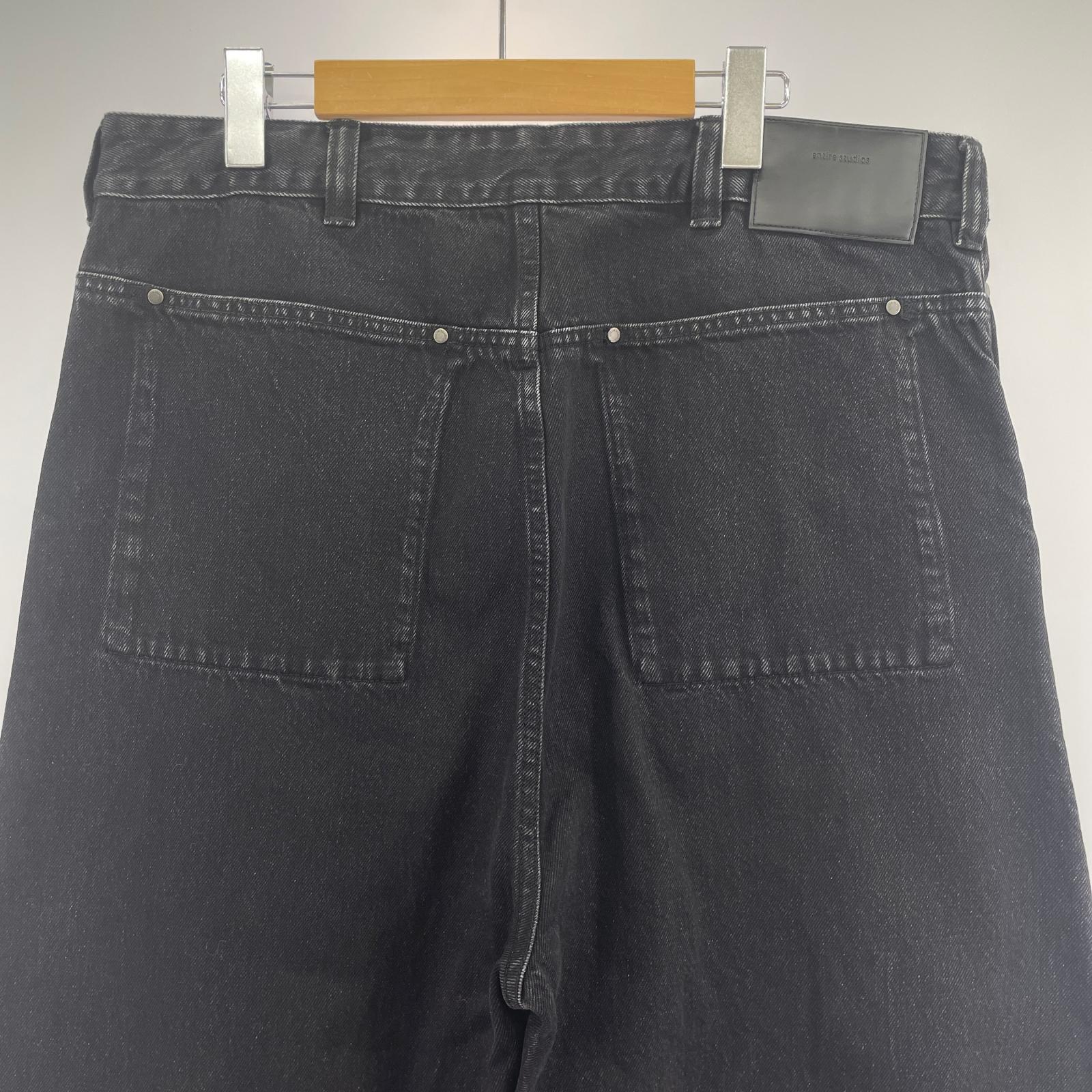 デニムパンツ entire studios GEM JEANS MAGNETITE L ブラック