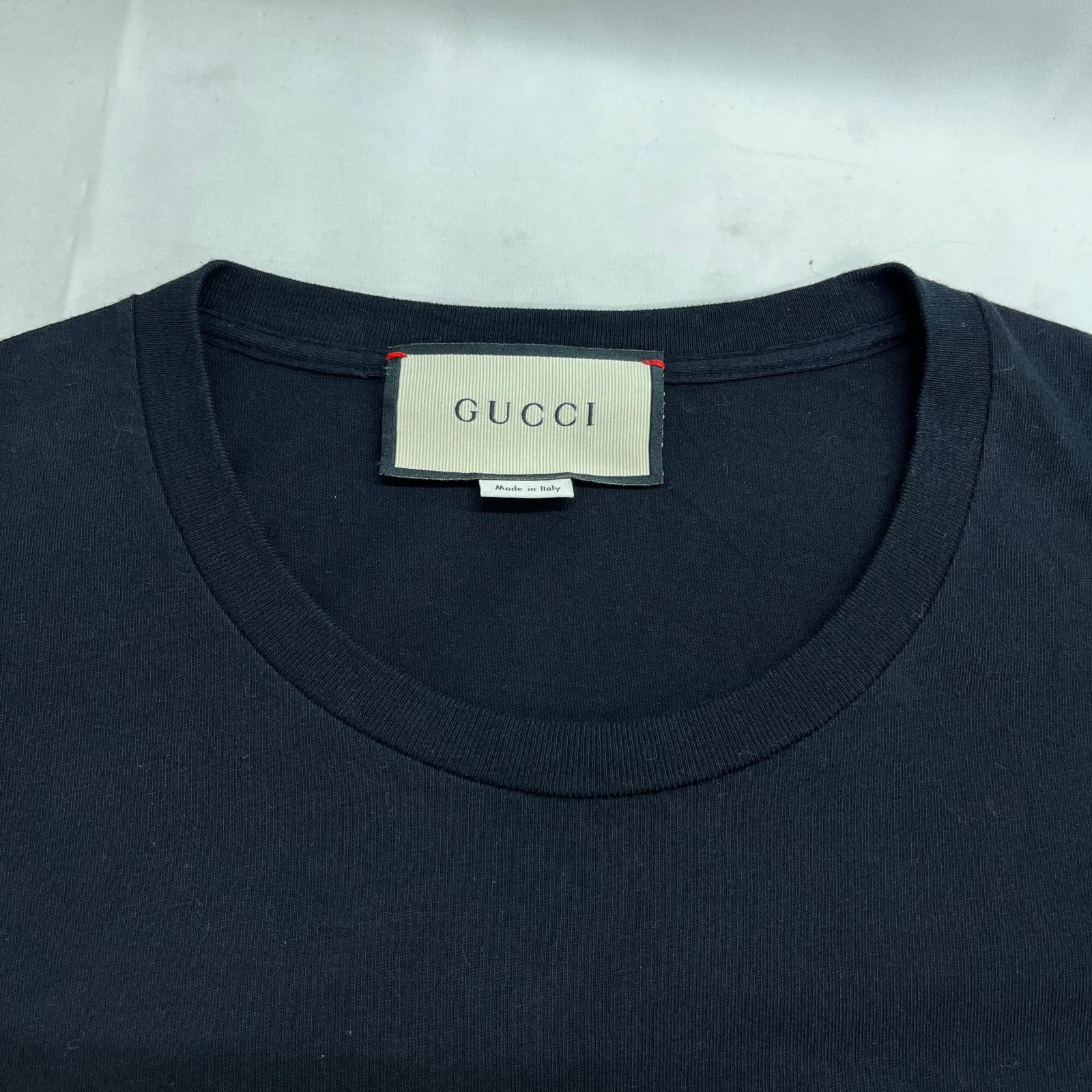 GUCCI スパンコール 黒 (S)