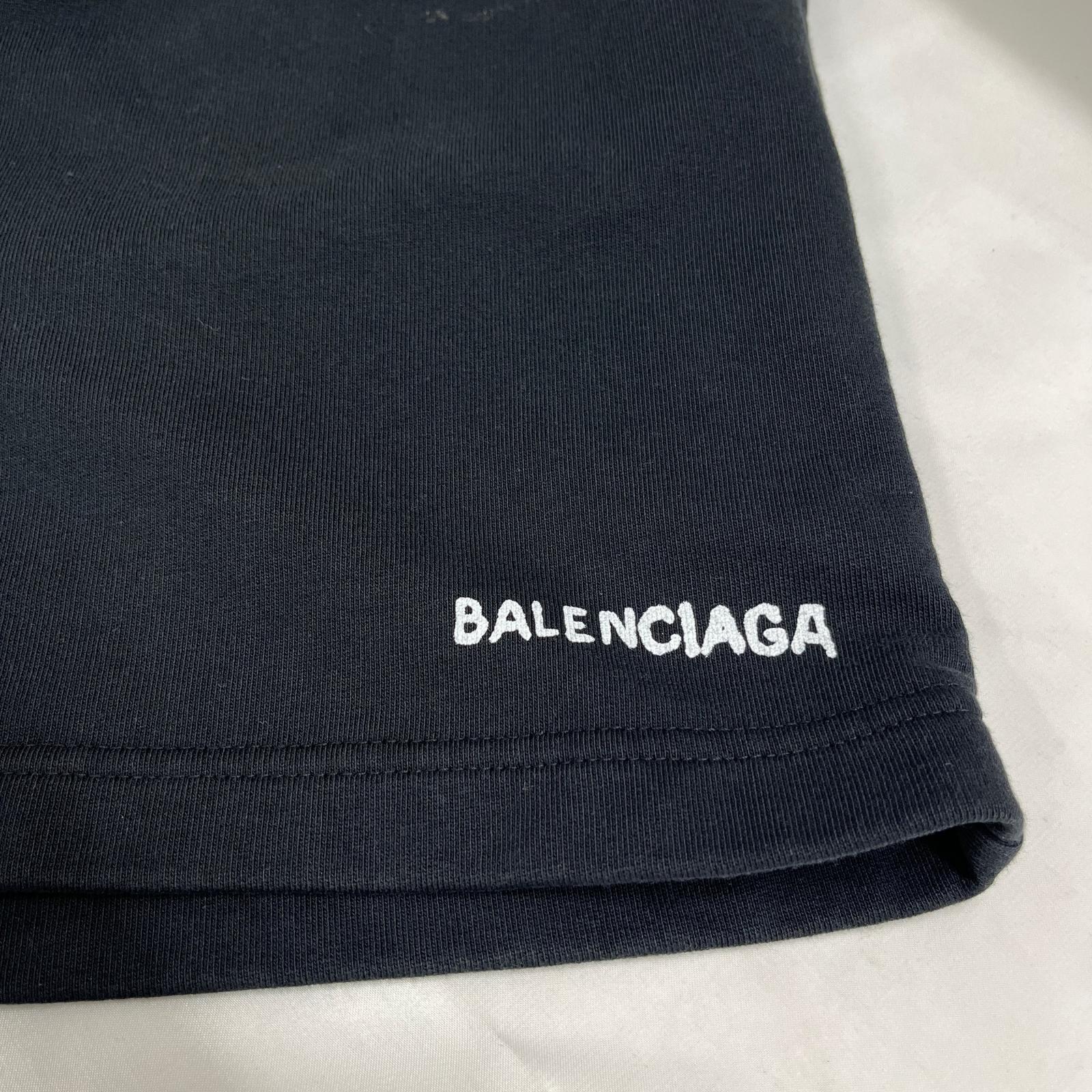 Balenciaga スウェット ショートパンツ 黒 (XXS)