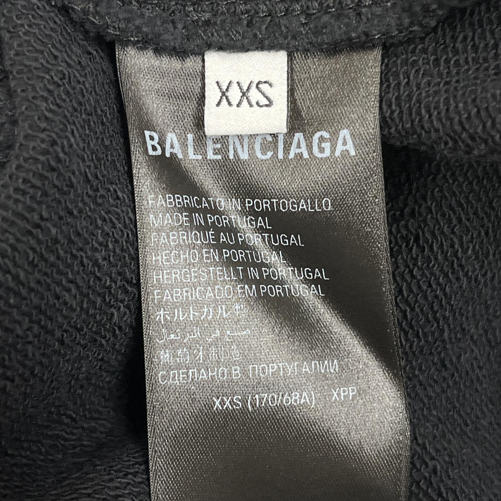 Balenciaga スウェット ショートパンツ 黒 (XXS)