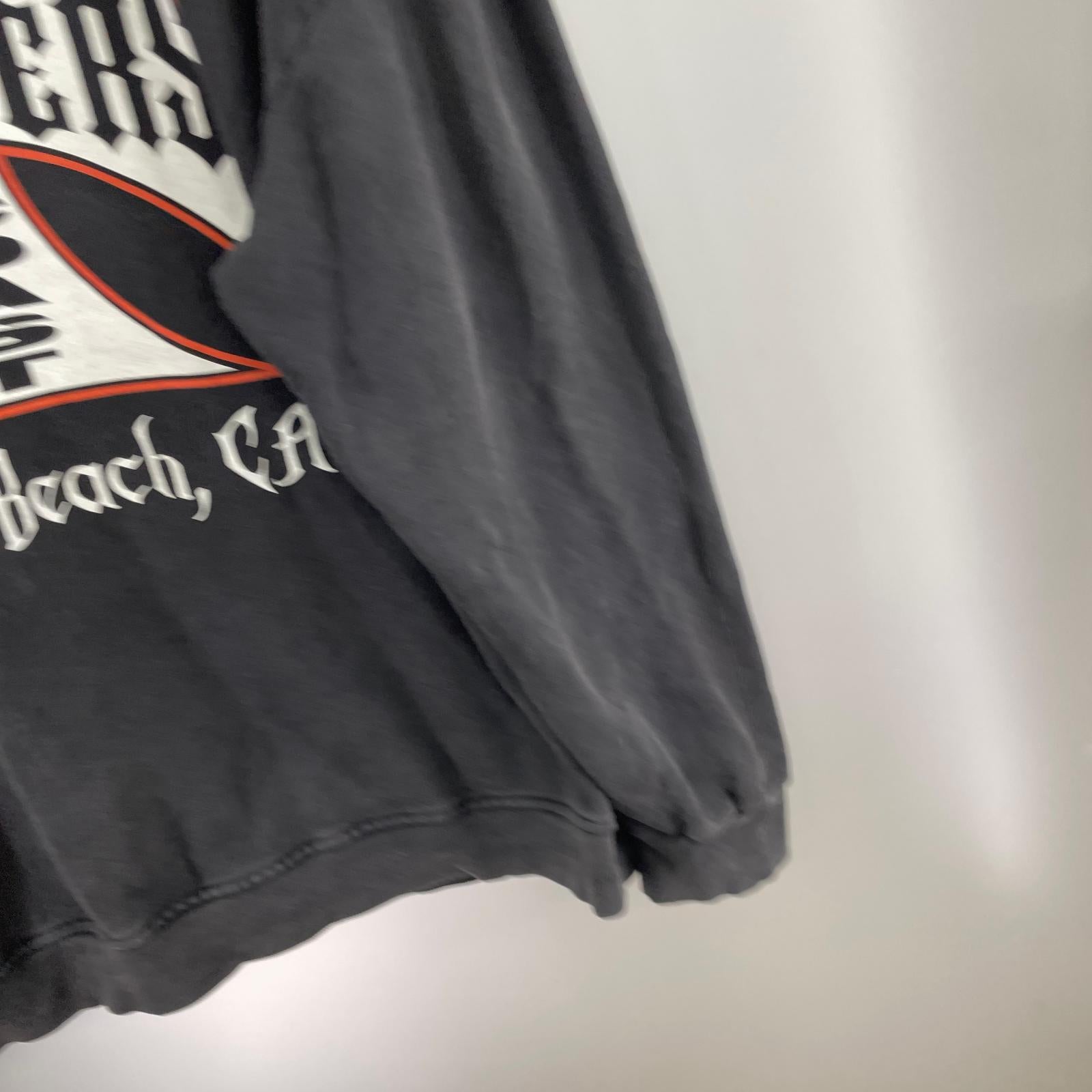 パーカー WEST COAST CHOPPERS プリントパーカーXXL ブラック