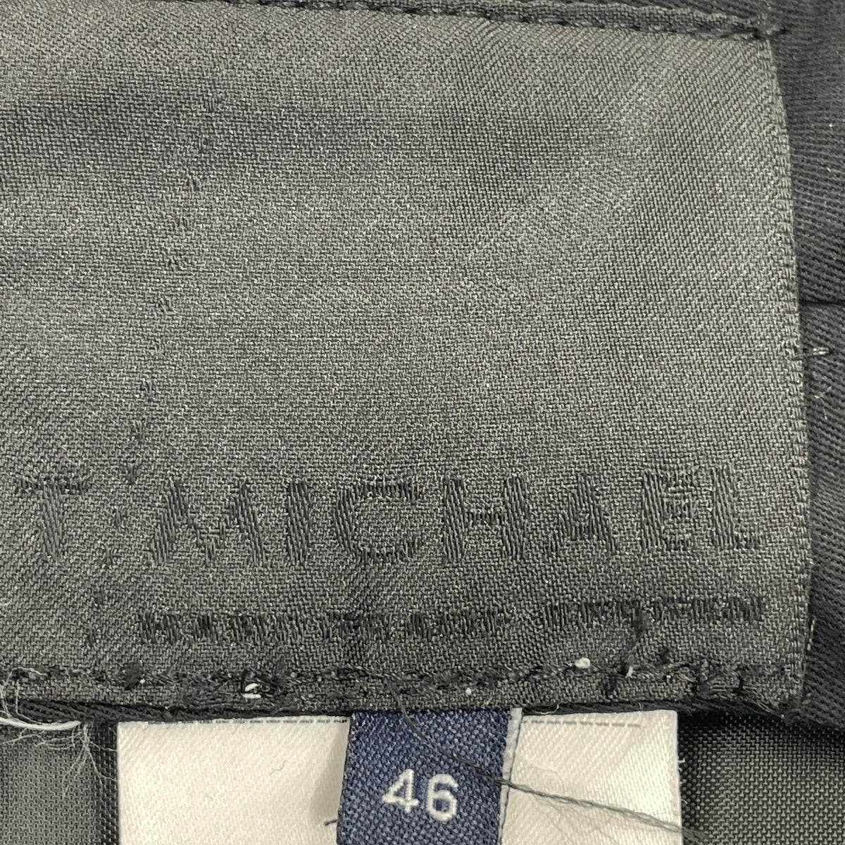 パンツ T-MICHAEL スラックス 黒 46 ブラック