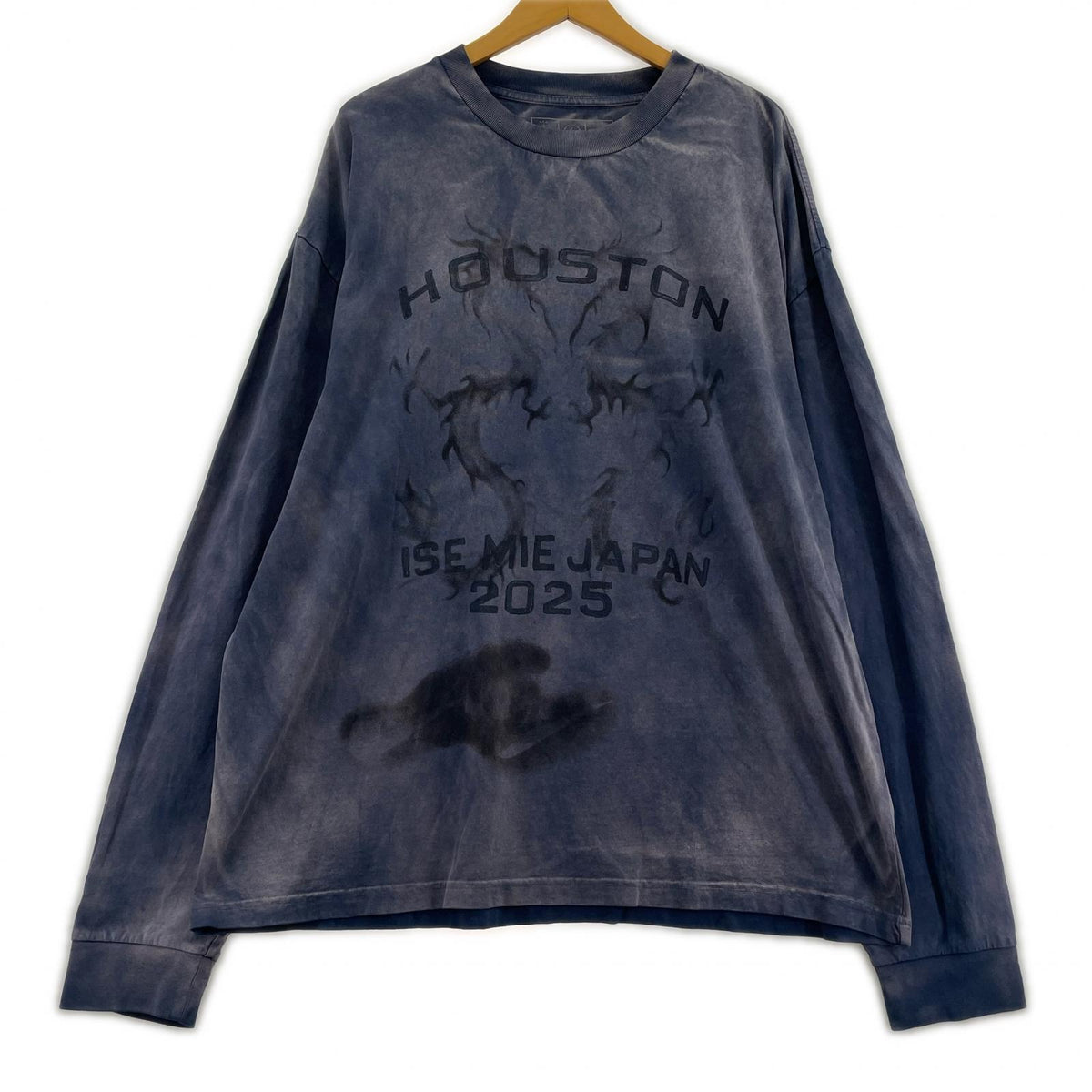 長袖Ｔシャツ travis scott × fragment × NIKE　ﾛﾝT ブルー