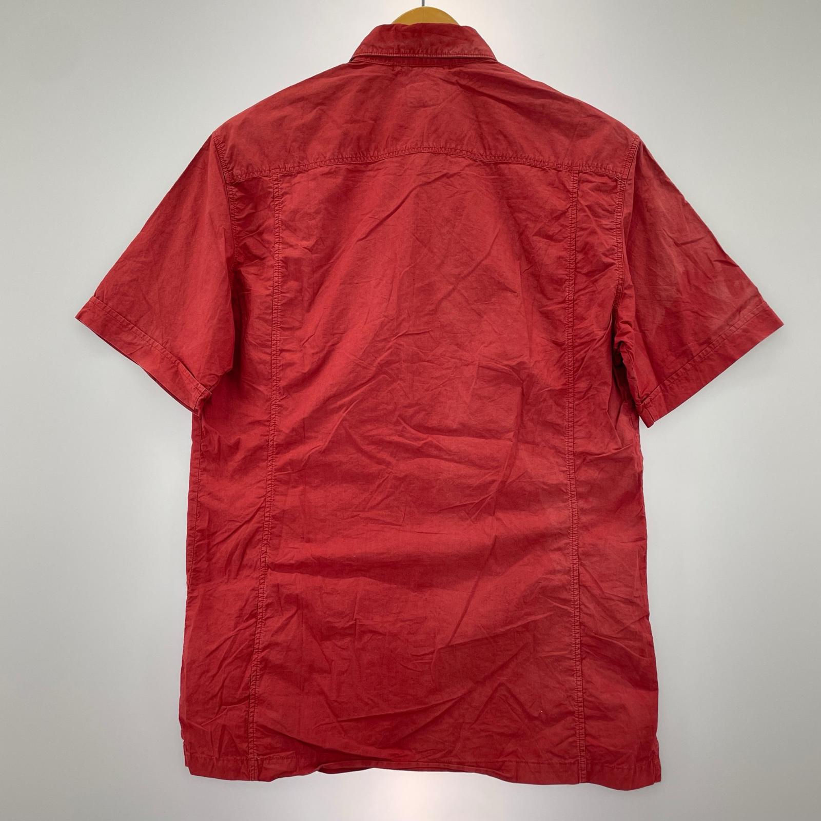 半袖シャツ 00s 豊田貿易 レッド M