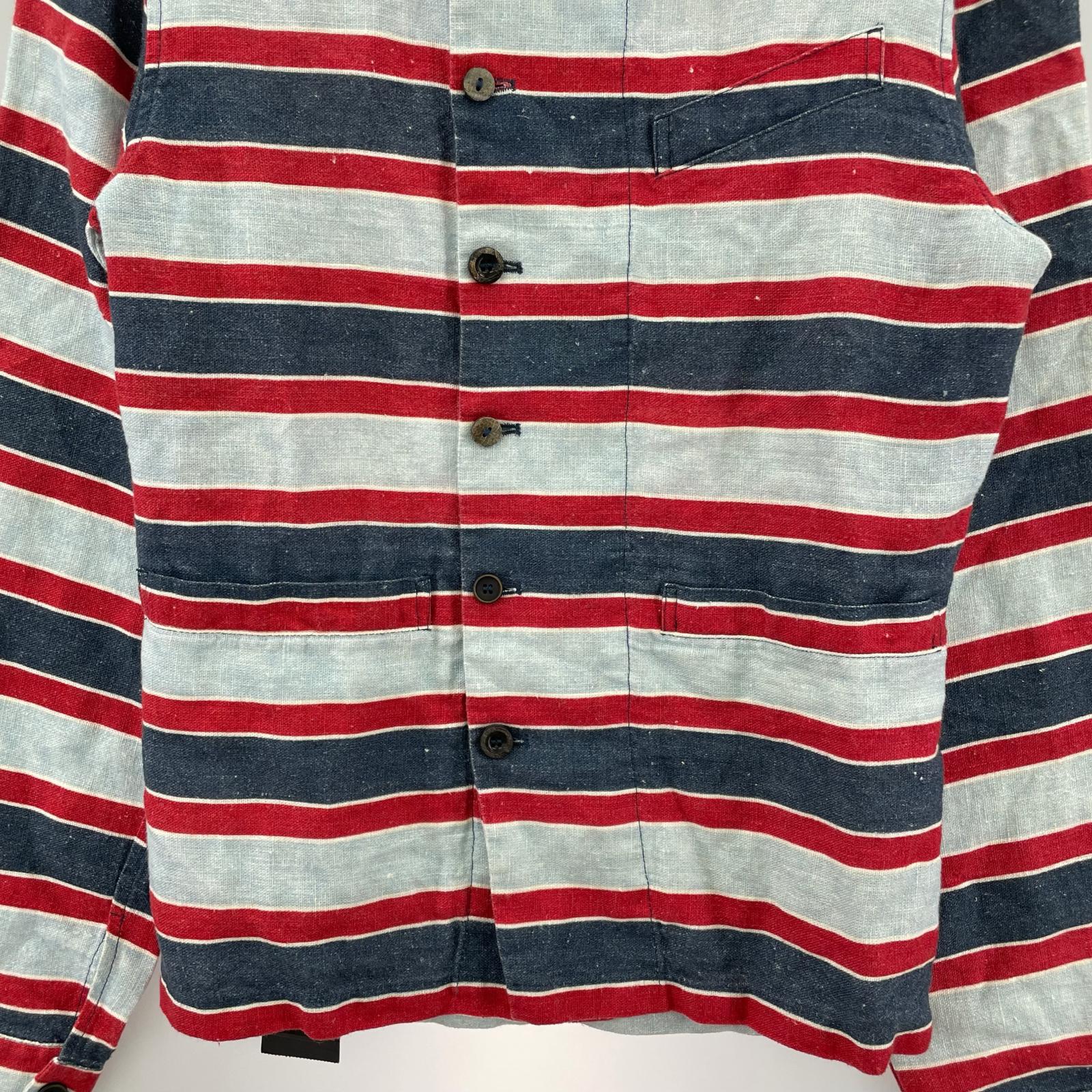 長袖シャツ Striped Slim Sicilyb style Shirt 50