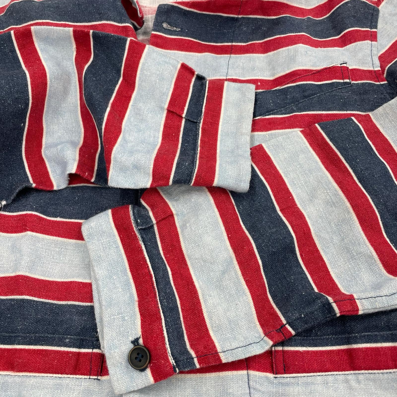 長袖シャツ Striped Slim Sicilyb style Shirt 50