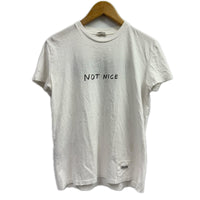 Miu Miu/プリントtシャツ/S/白