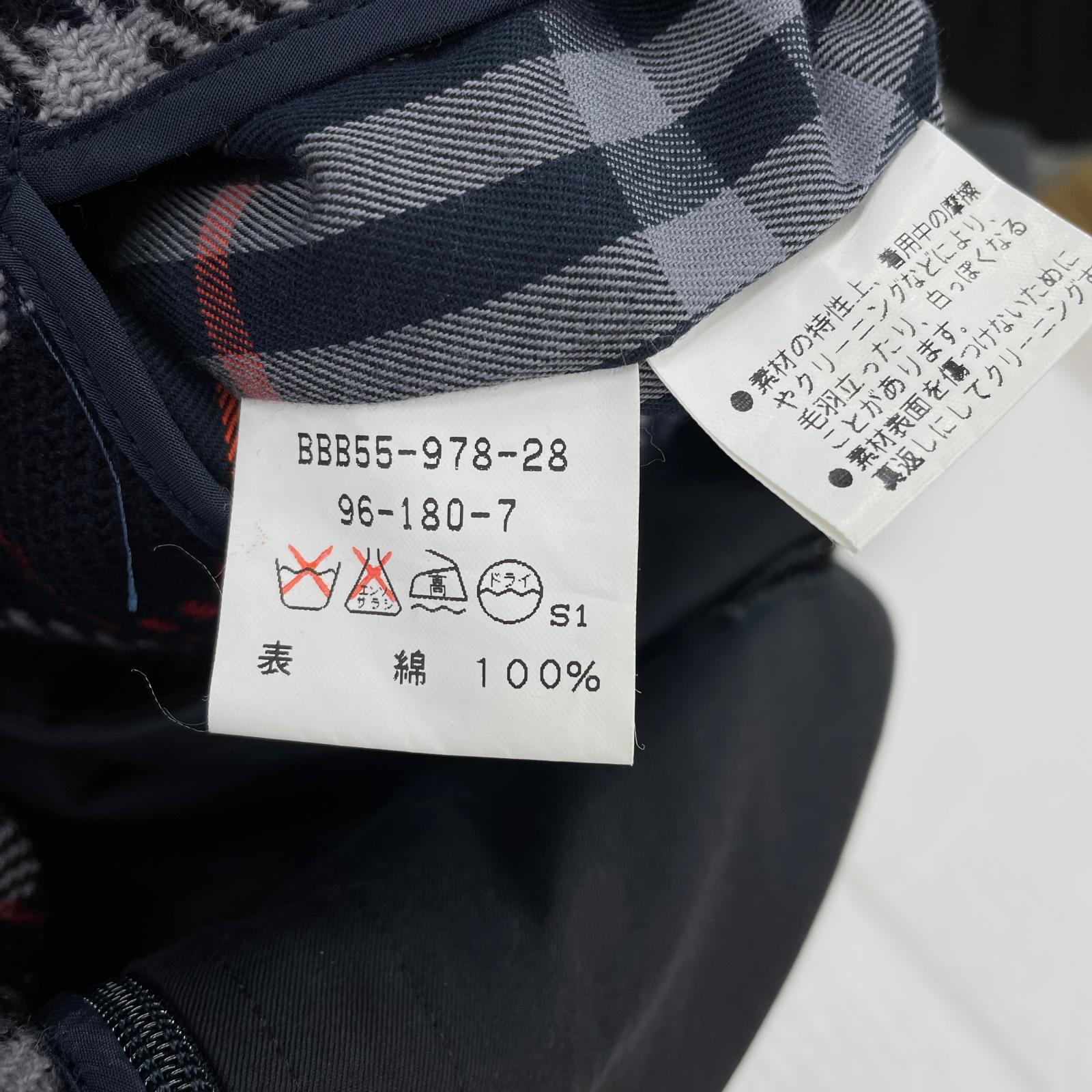 その他アウター ステンカラーコート ライナー付 紺 ネイビー