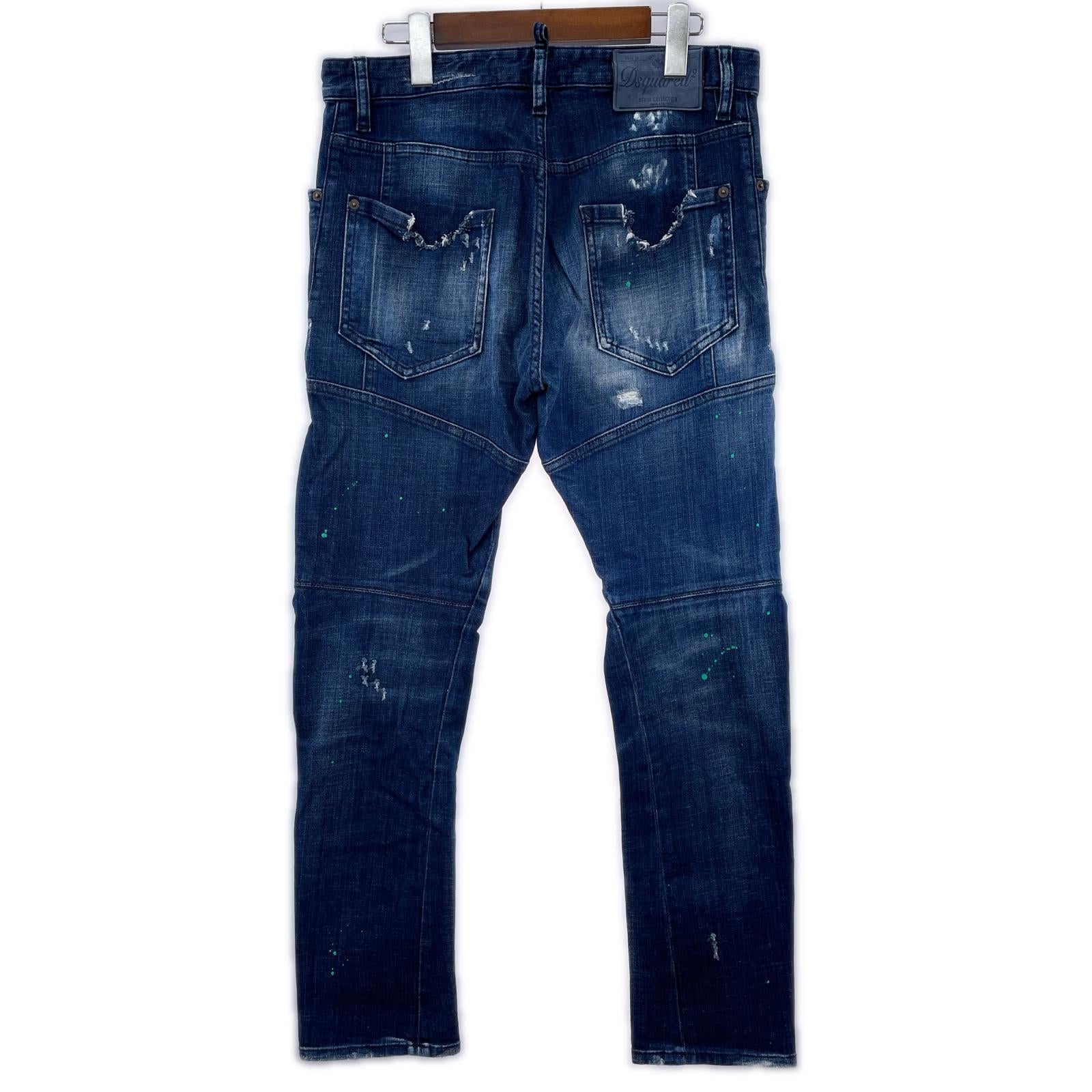 デニムパンツ DSQUARED2 デニム・ジーンズ 44 ネイビー