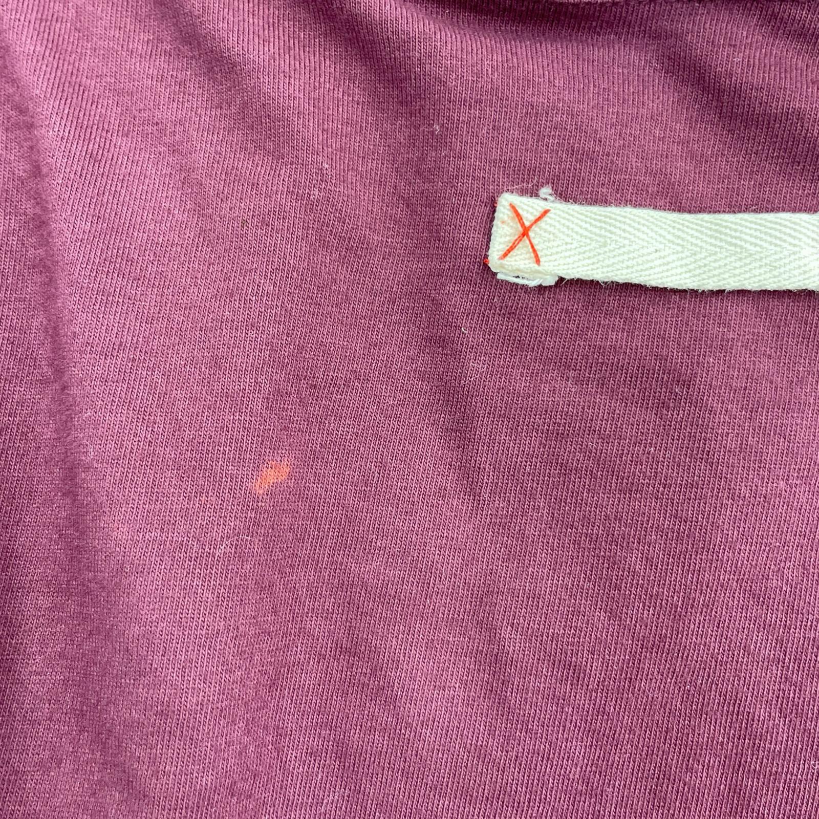 半袖Ｔシャツ ネームタグ Tシャツ ボルドー 48 48