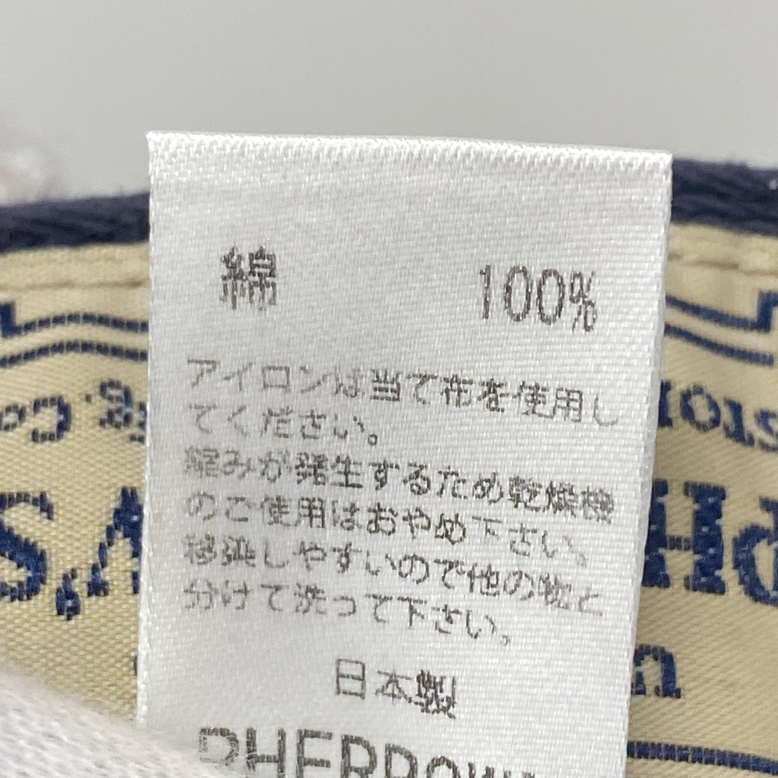 キャスケット メカニックキャップ インディゴ ブルー